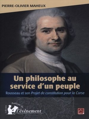 cover image of Un philosophe au service d'un peuple